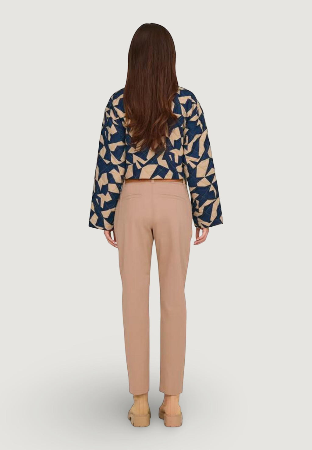 Regular trousers Jacqueline de Yong JDYCHICAGO MW BELT CHINO PANTS WVN NOOS