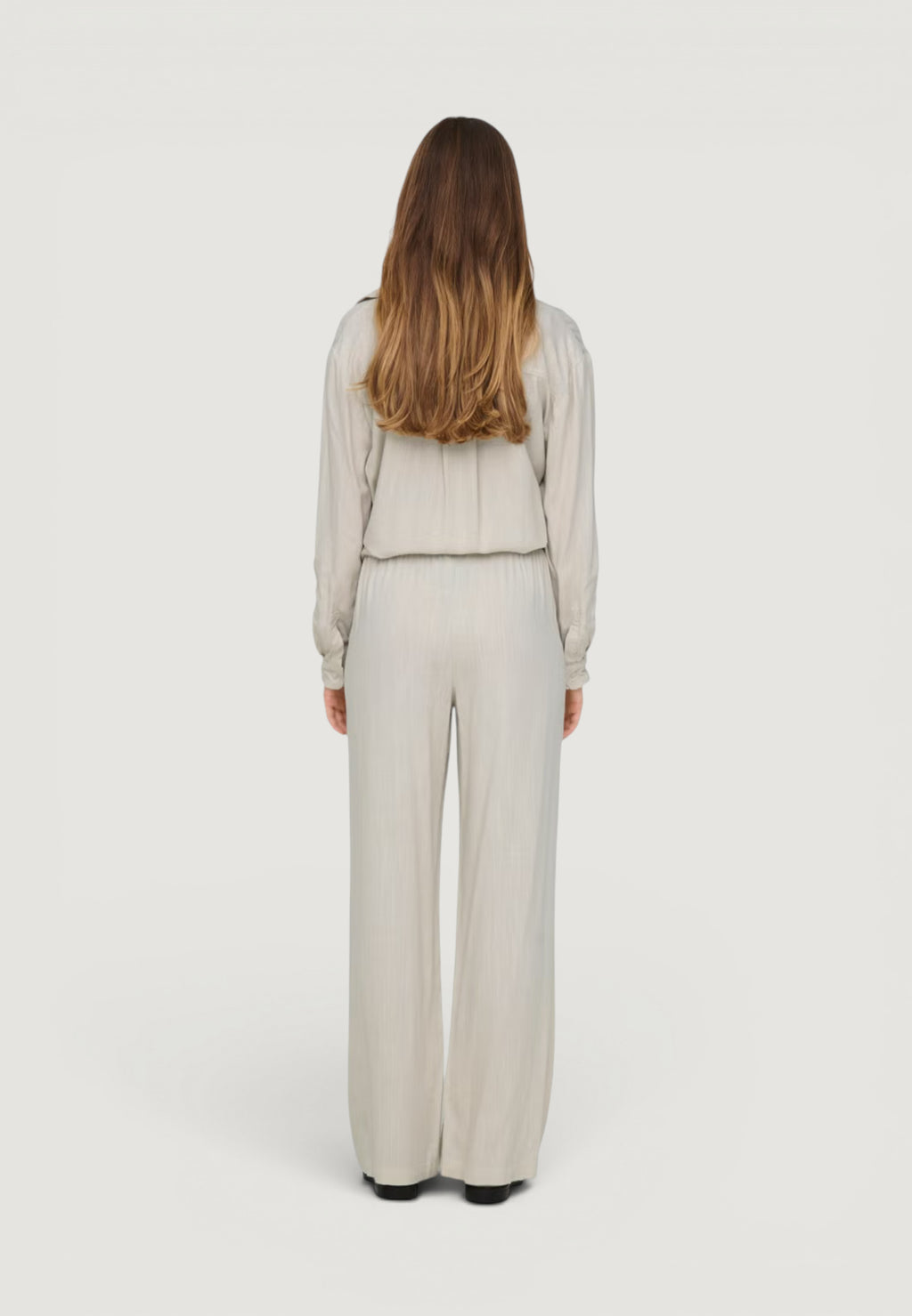 Pantaloni regular Jacqueline de Yong Jdycaya Linen Mw Pant Wvn Dia
