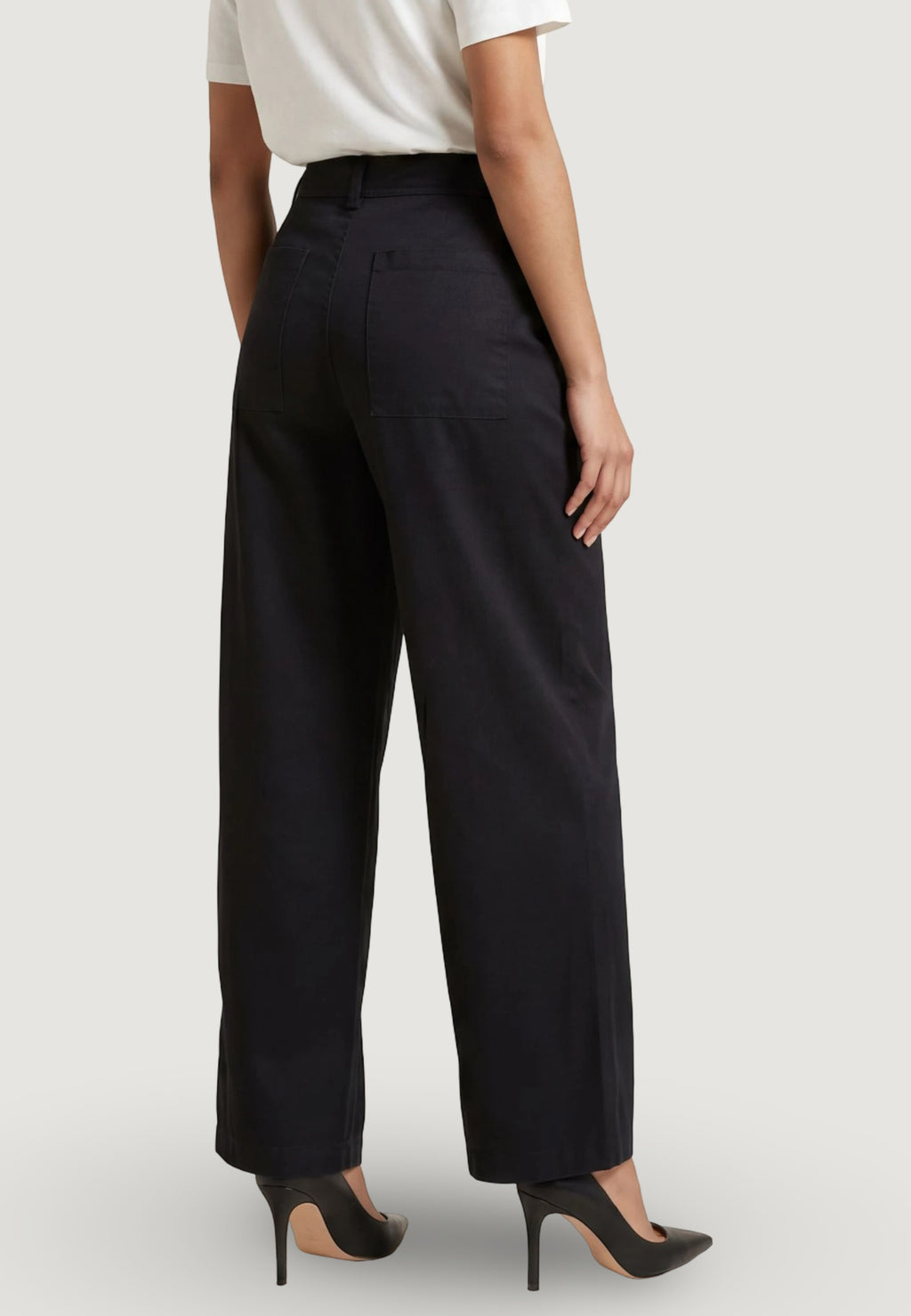 Regular trousers Jacqueline de Yong Jdyselma Hw Barrel Pant Pnt