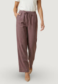 Pantaloni regular Jacqueline de Yong Jdycaya Linen Mw Pant Wvn Dia