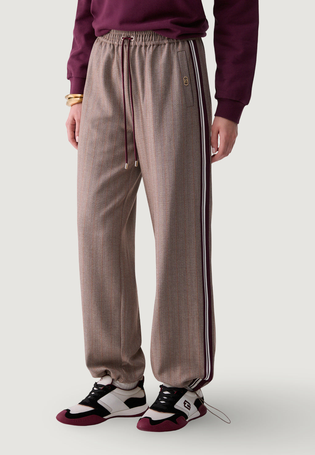 Pantaloni regular Liu-Jo PANT.TS TPOTF LUNGO