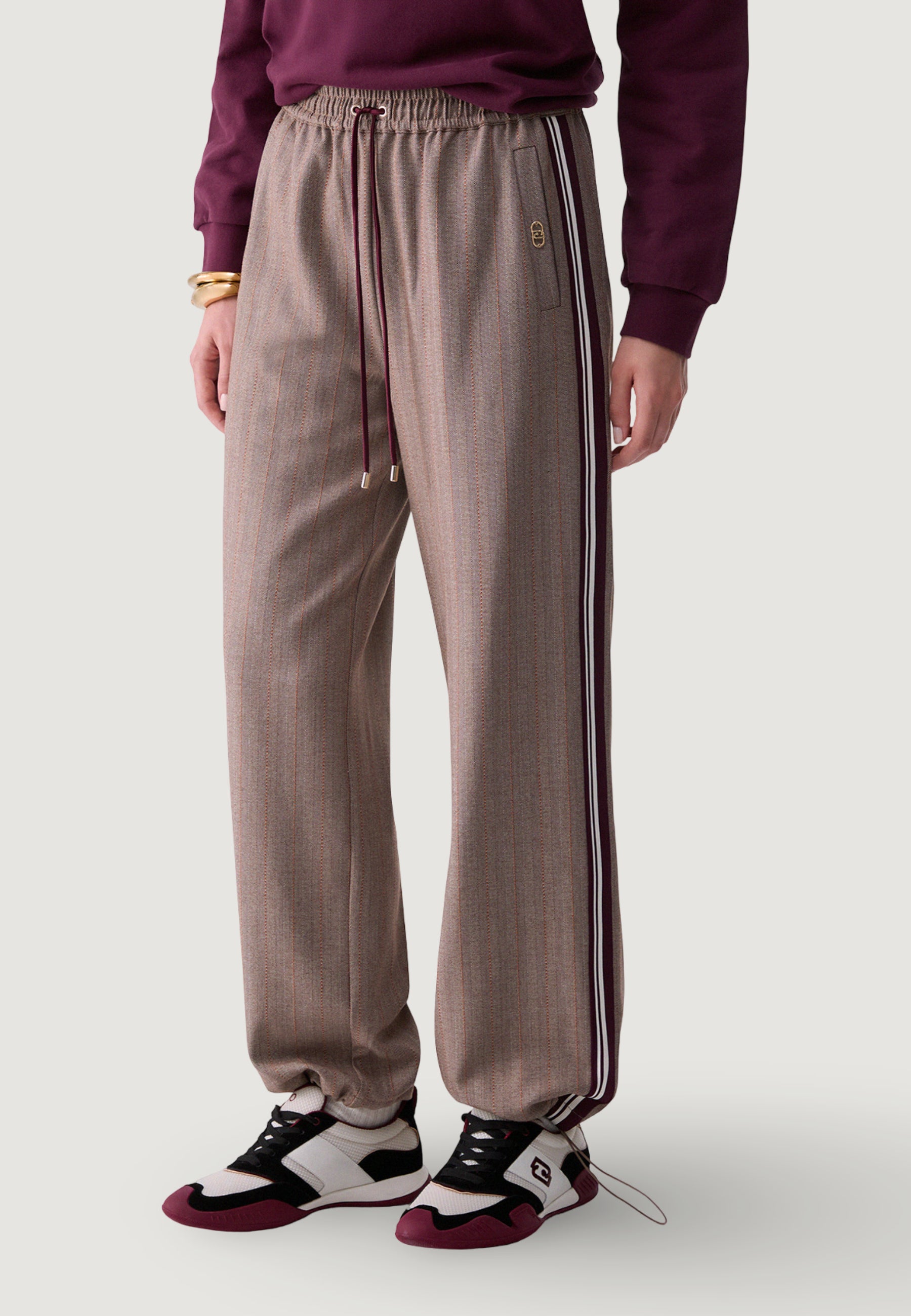 Pantaloni regular Liu-Jo PANT.TS TPOTF LUNGO