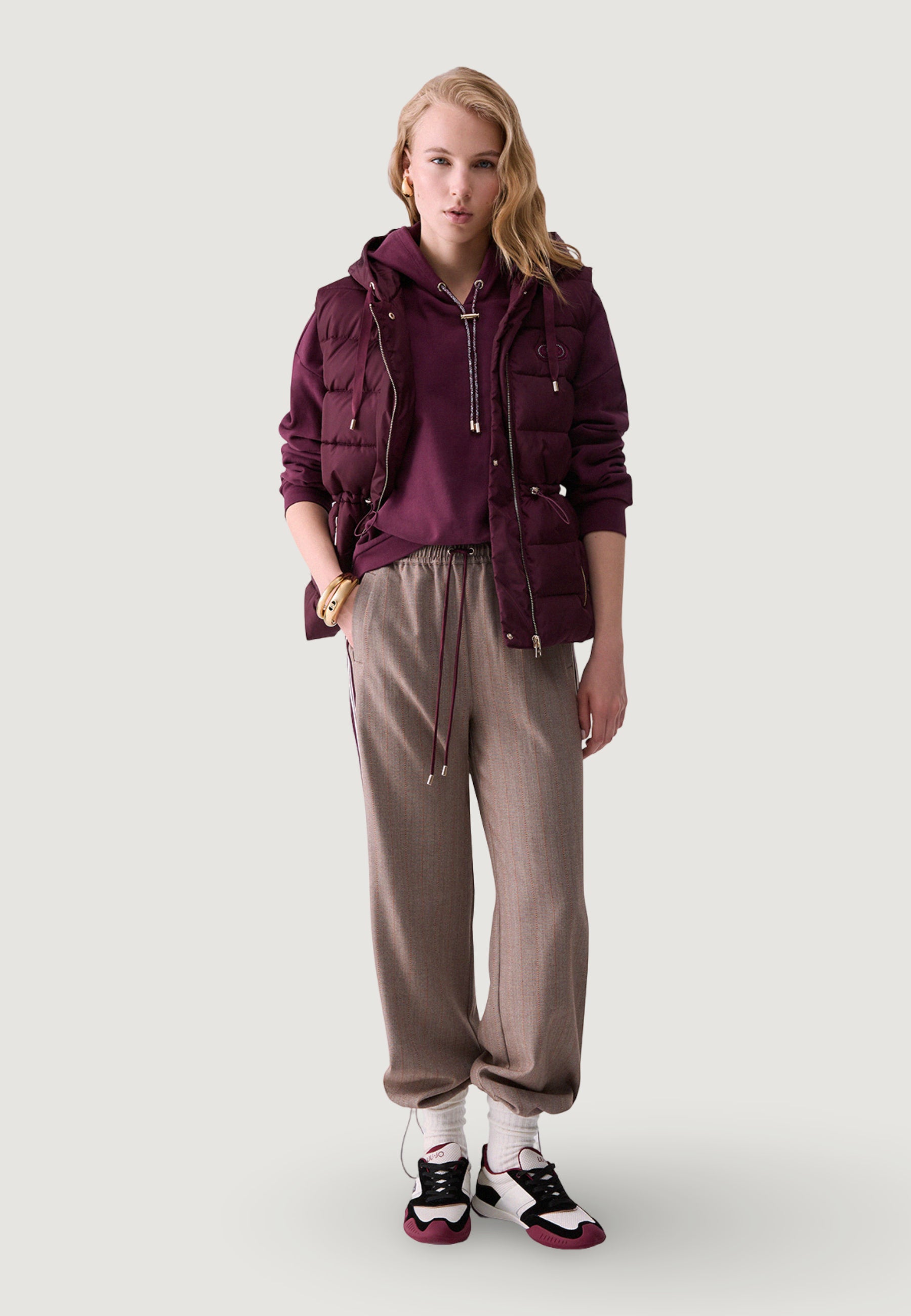 Pantaloni regular Liu-Jo PANT.TS TPOTF LUNGO