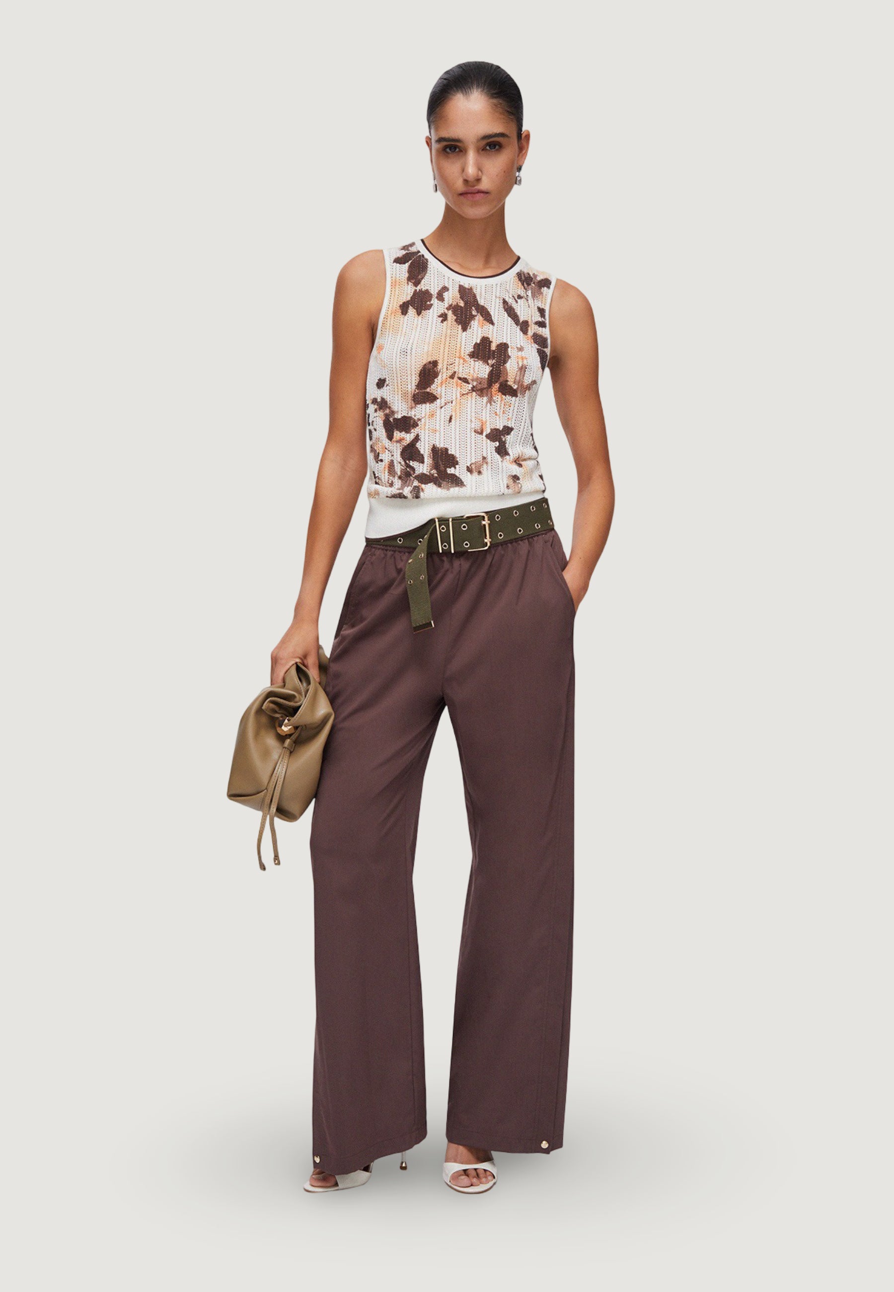 Pantaloni bootcut Liu-Jo ECS TS TPOTF LUNGO