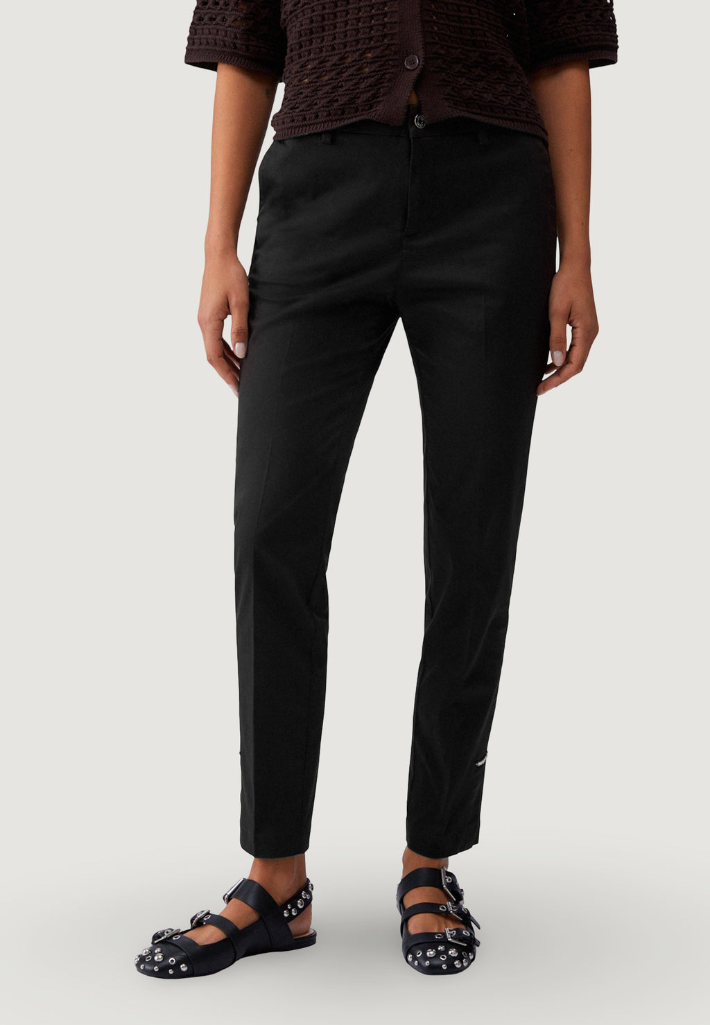 Pantaloni regular Liu-Jo CHINO CHIC REG.W.