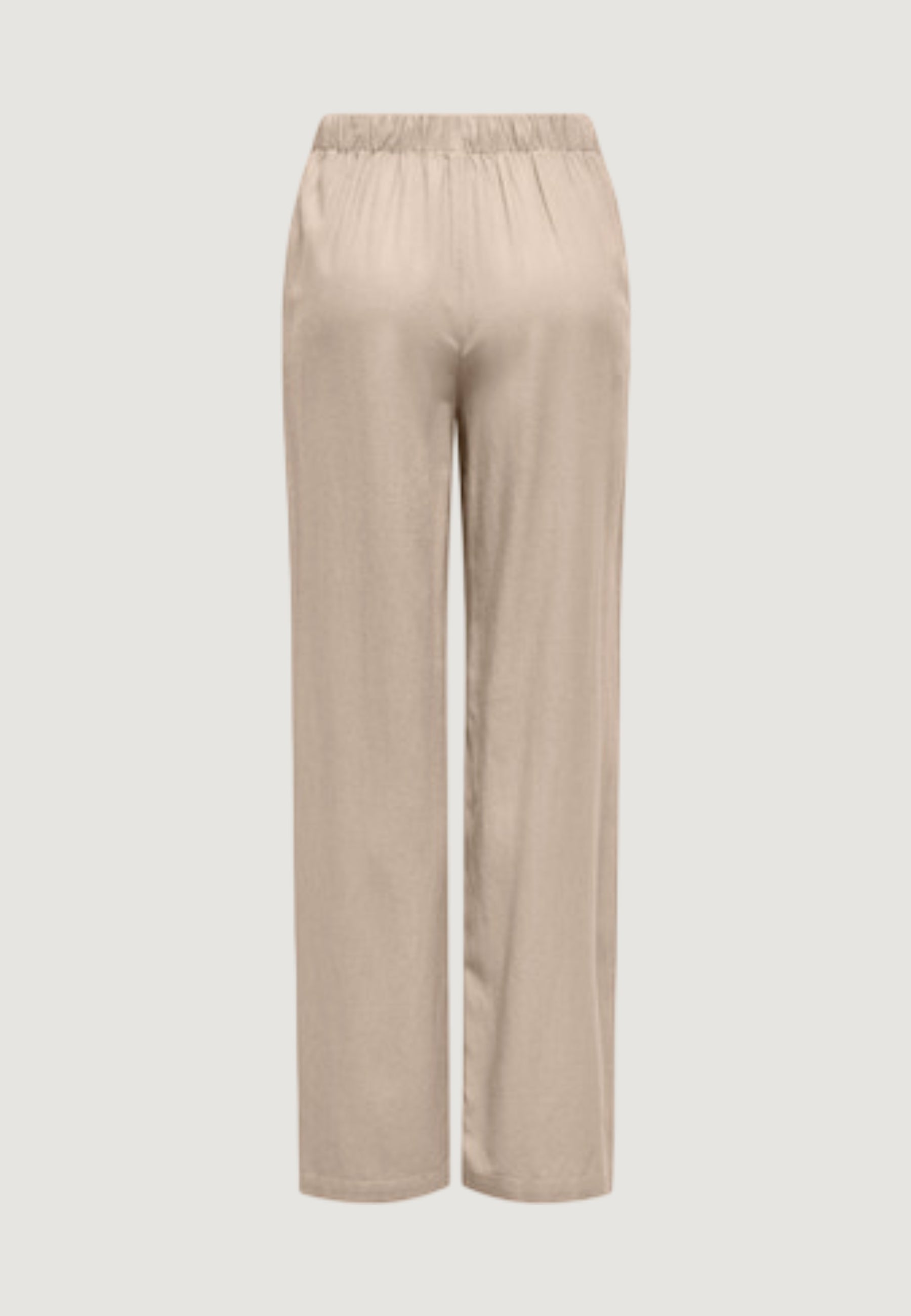 Pantaloni regular Only Onlgoa Mw Linen Bl Pull-Up Pant Cc Pnt