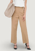 Pantaloni regular Only Onlrosalie Hw Crop Chino Cc Pnt