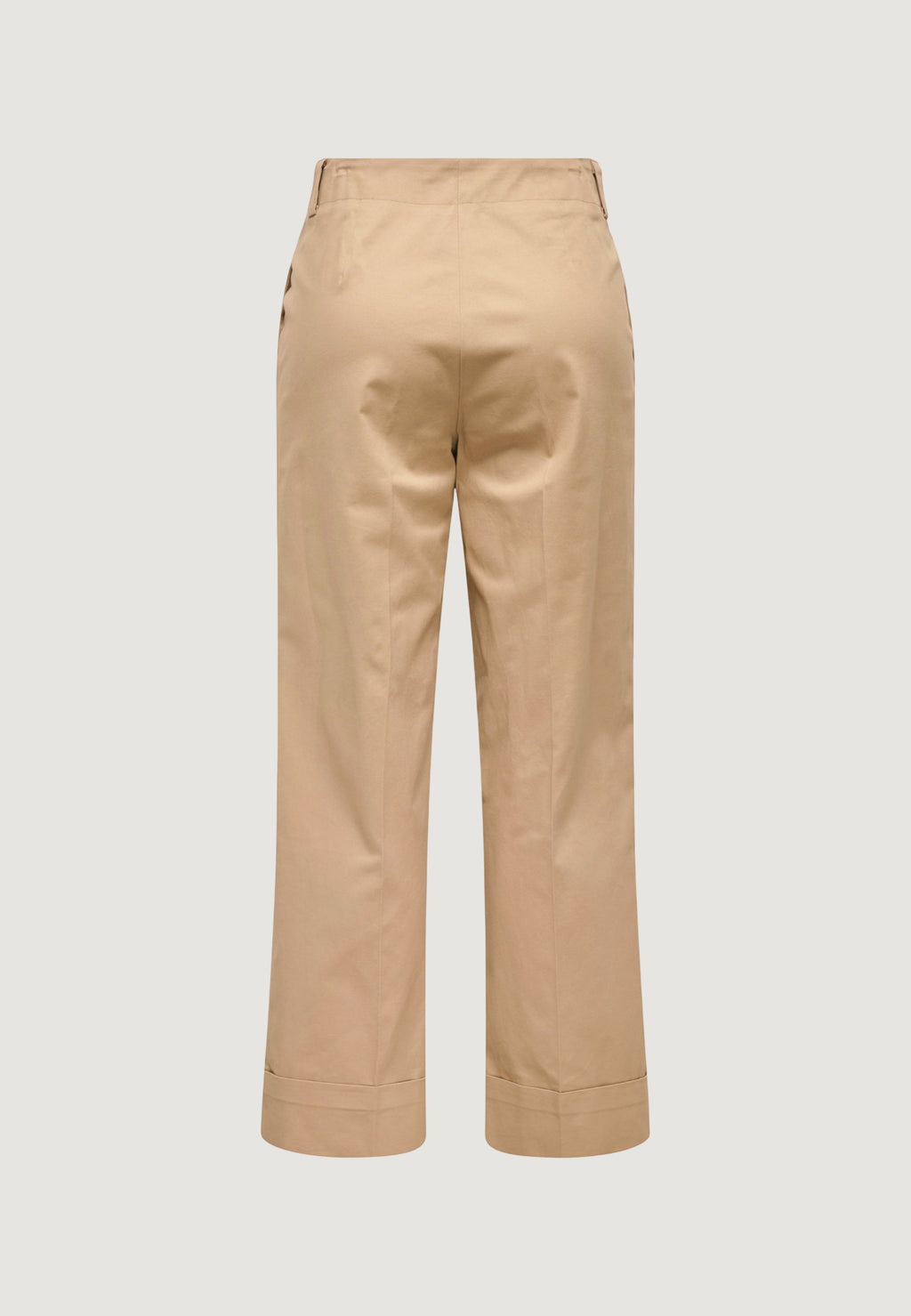 Pantaloni regular Only Onlrosalie Hw Crop Chino Cc Pnt