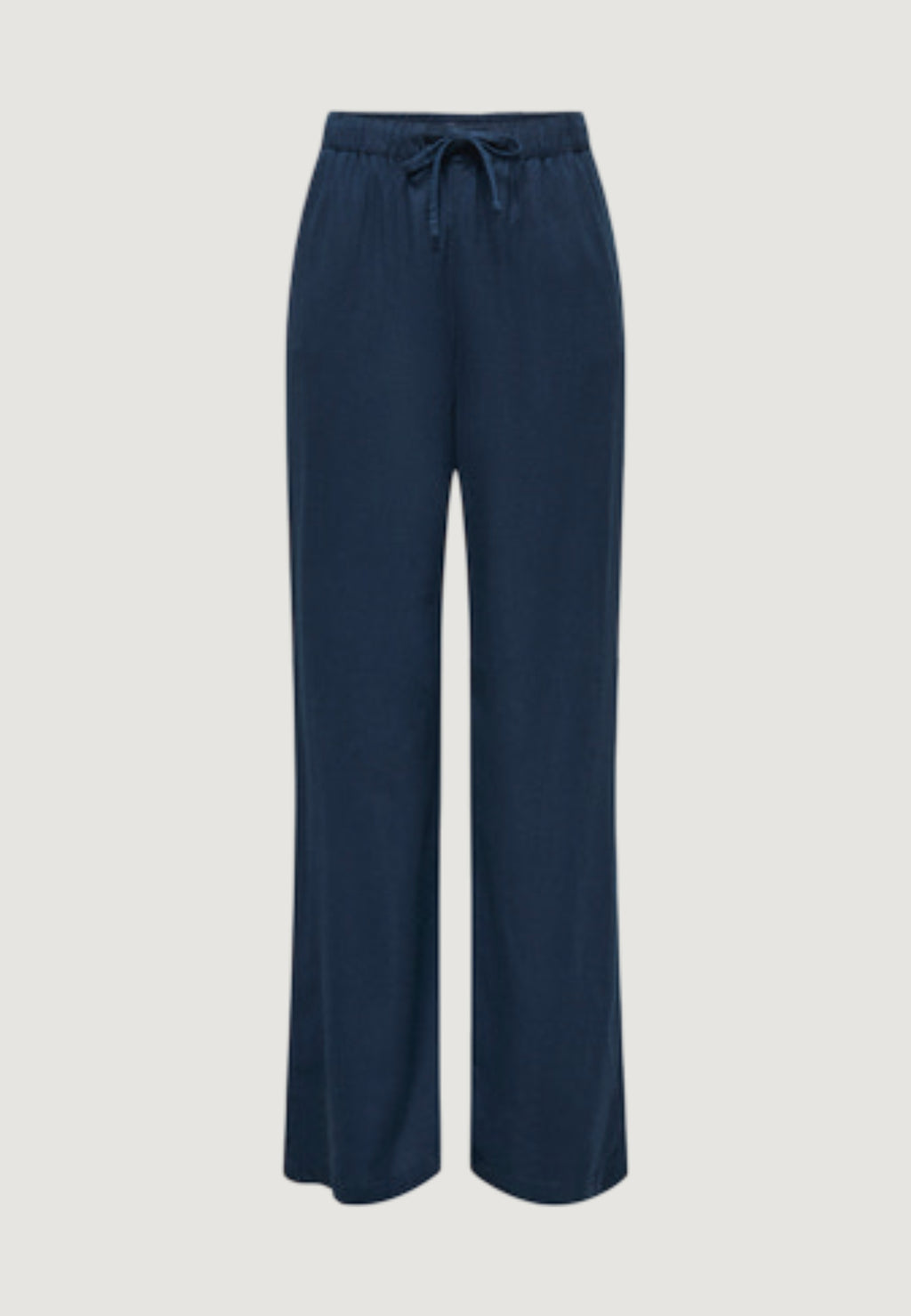 Regular trousers Only Onlgoa Mw Linen Bl Pull-Up Pant Cc Pnt
