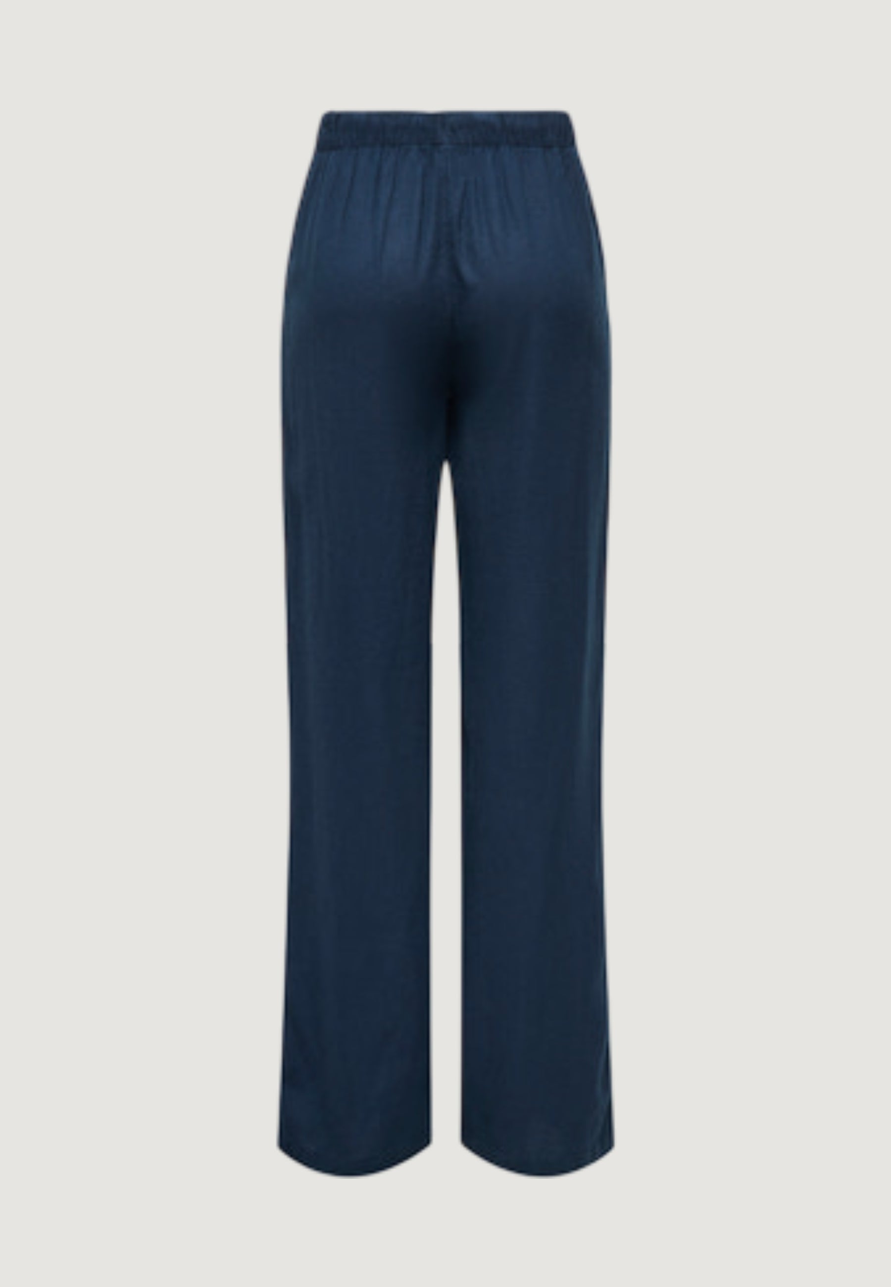 Pantaloni regular Only Onlgoa Mw Linen Bl Pull-Up Pant Cc Pnt