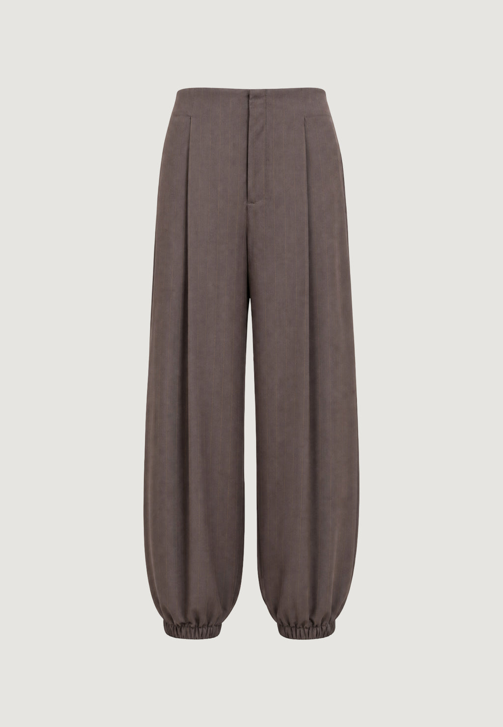 Pantaloni regular Only Onlrumba-Alden Mw Pinst Balloon Pant Tlr