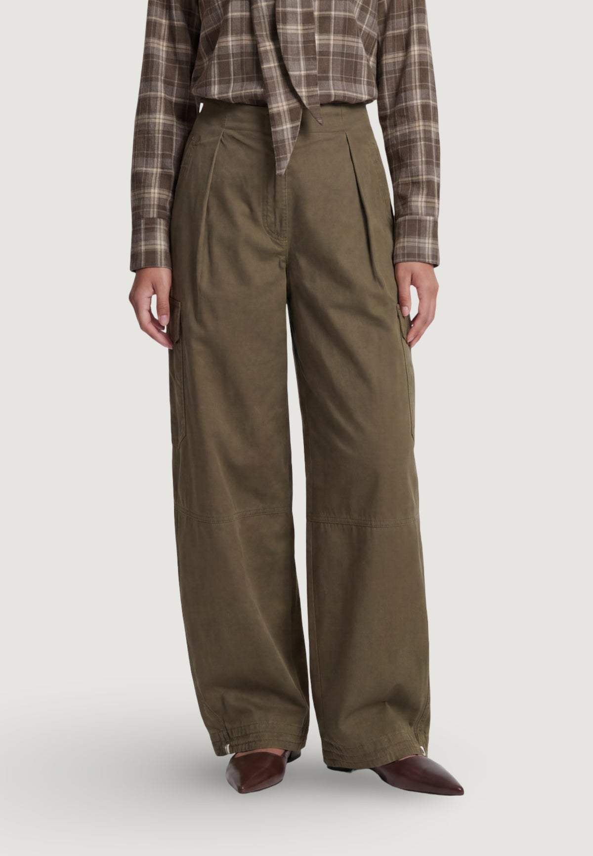 Pantaloni regular Only Onltovia Mw Utility Balloon Pant Pnt