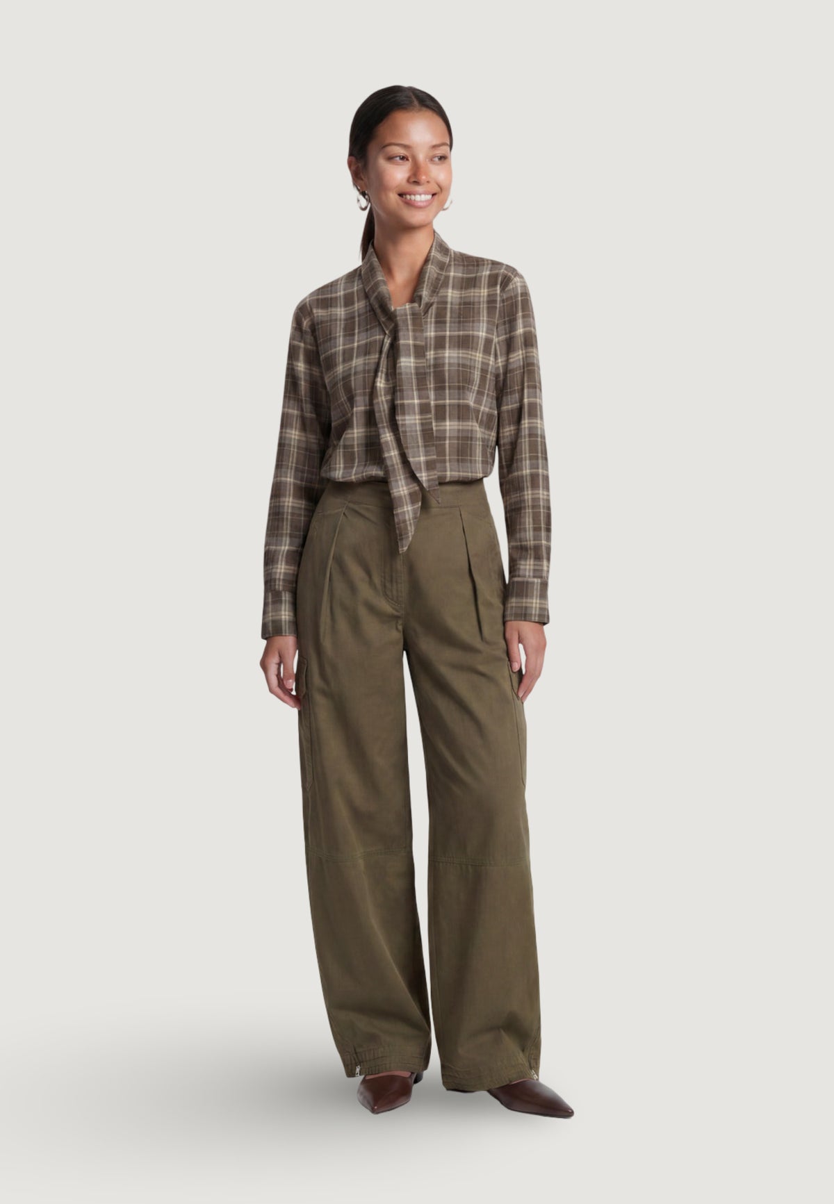 Pantaloni regular Only Onltovia Mw Utility Balloon Pant Pnt