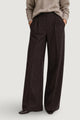 Pantaloni regular Only Onlzina Mw Wide Pinstripe Pant Tlr