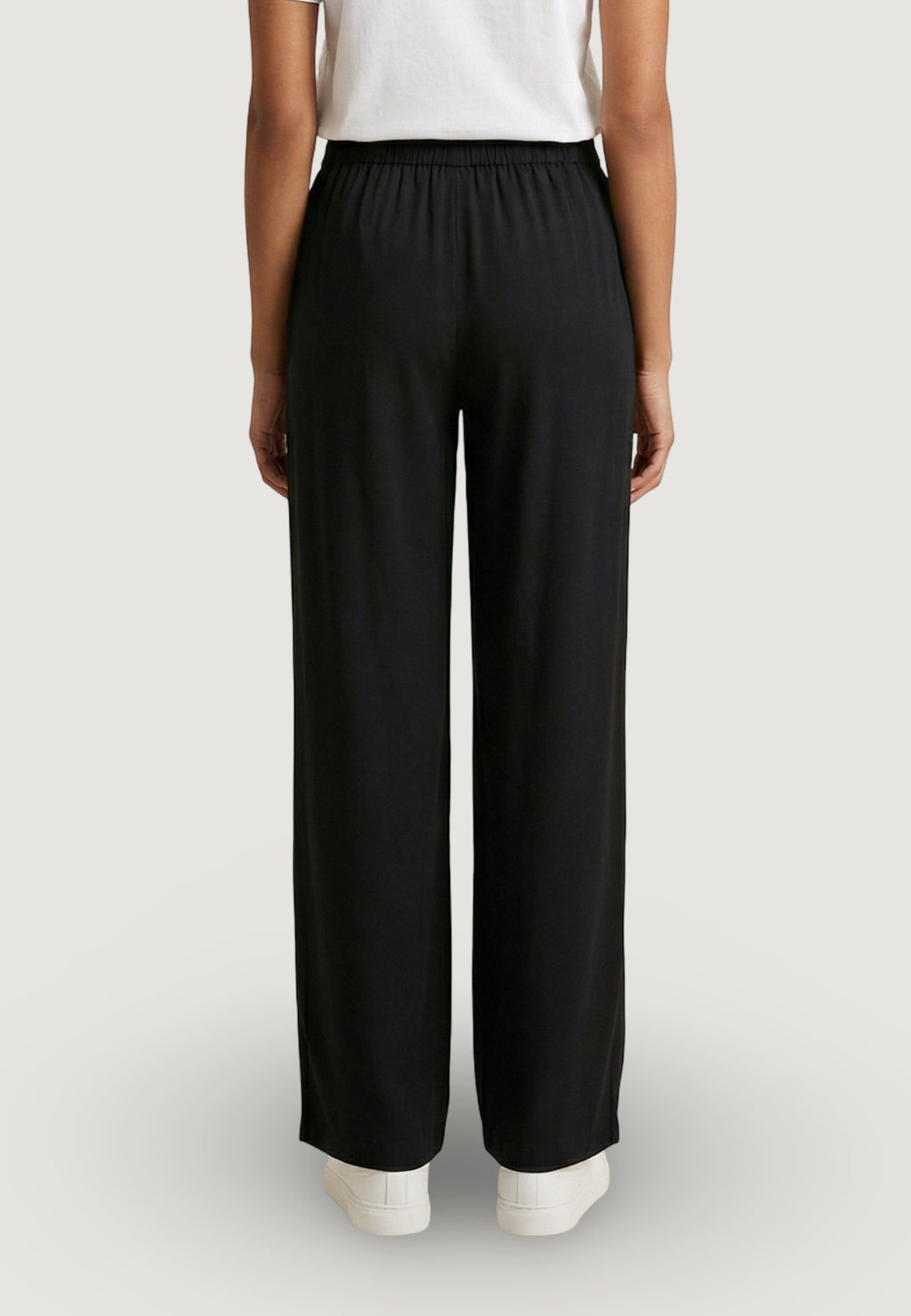 Regular trousers Only Onlgoa Mw Linen Bl Pull-Up Pant Cc Pnt