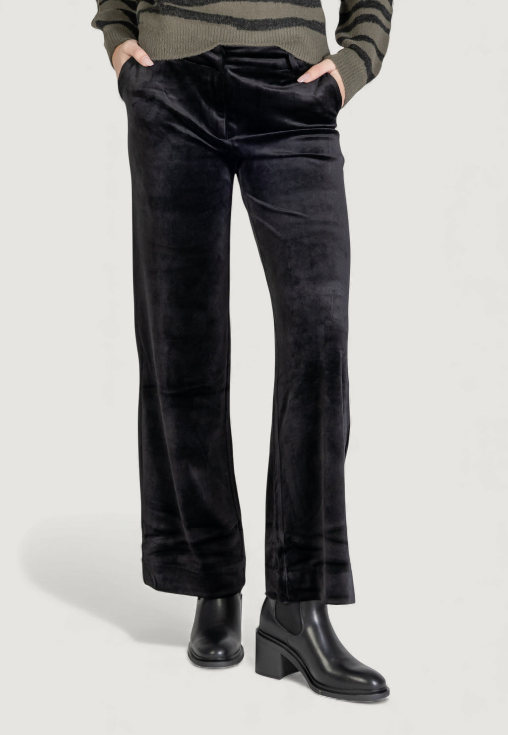 Regular trousers Only Onlkayle-Elsy Straight Velvet Pant Tlr