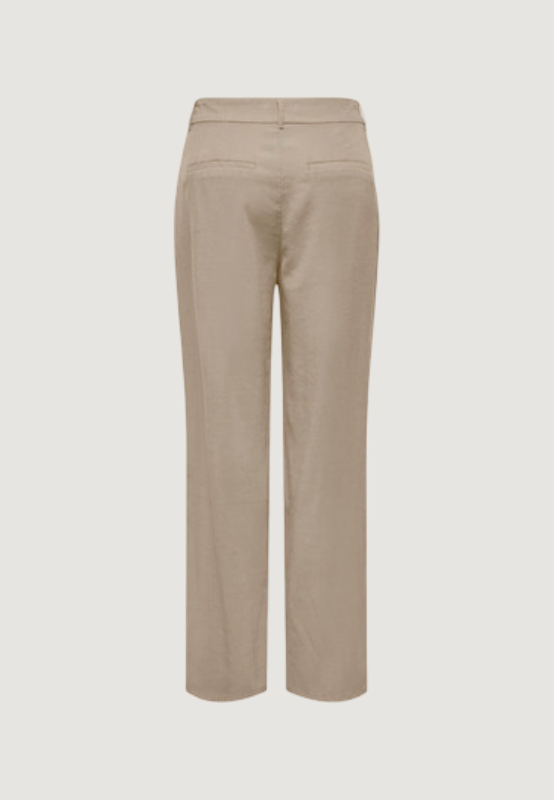 Pantaloni regular Only Onlaris Life Mw Straight Pants Wvn Cc