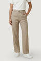 Pantaloni regular Only Onlaris Life Mw Straight Pants Wvn Cc