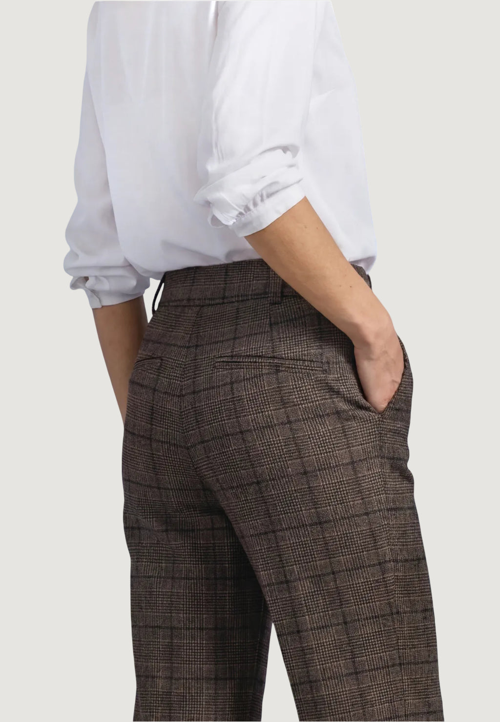 Regular trousers Street One Amalia StraightLeg Check HW