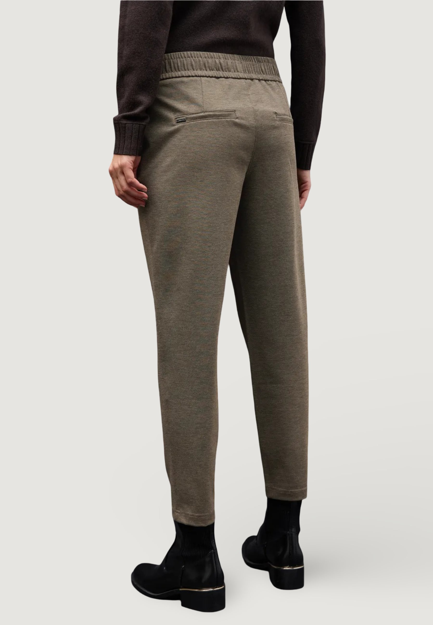 Regular trousers Street One LTD_QR_Bonny Buckle Piquee