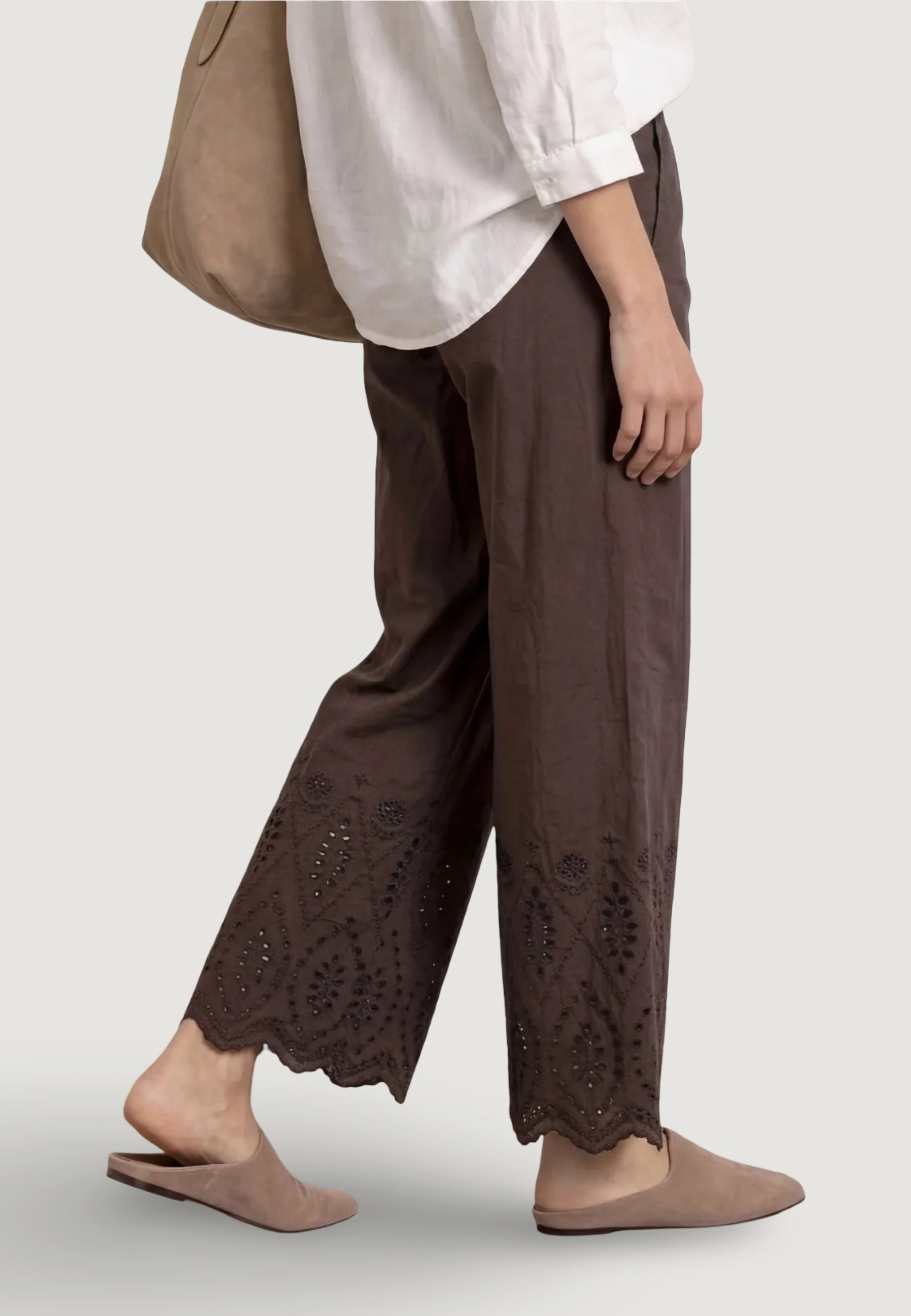 Pantaloni regular Street One SOL_Shiffley Paperbag Wide Leg