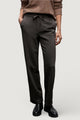 Regular trousers Street One Straight Leg w. tape at sides