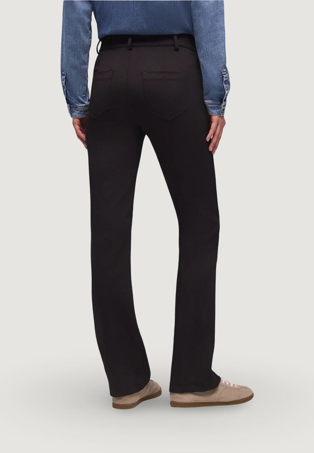 Pantaloni regular Street One Style_York Bootcut Techno Twill