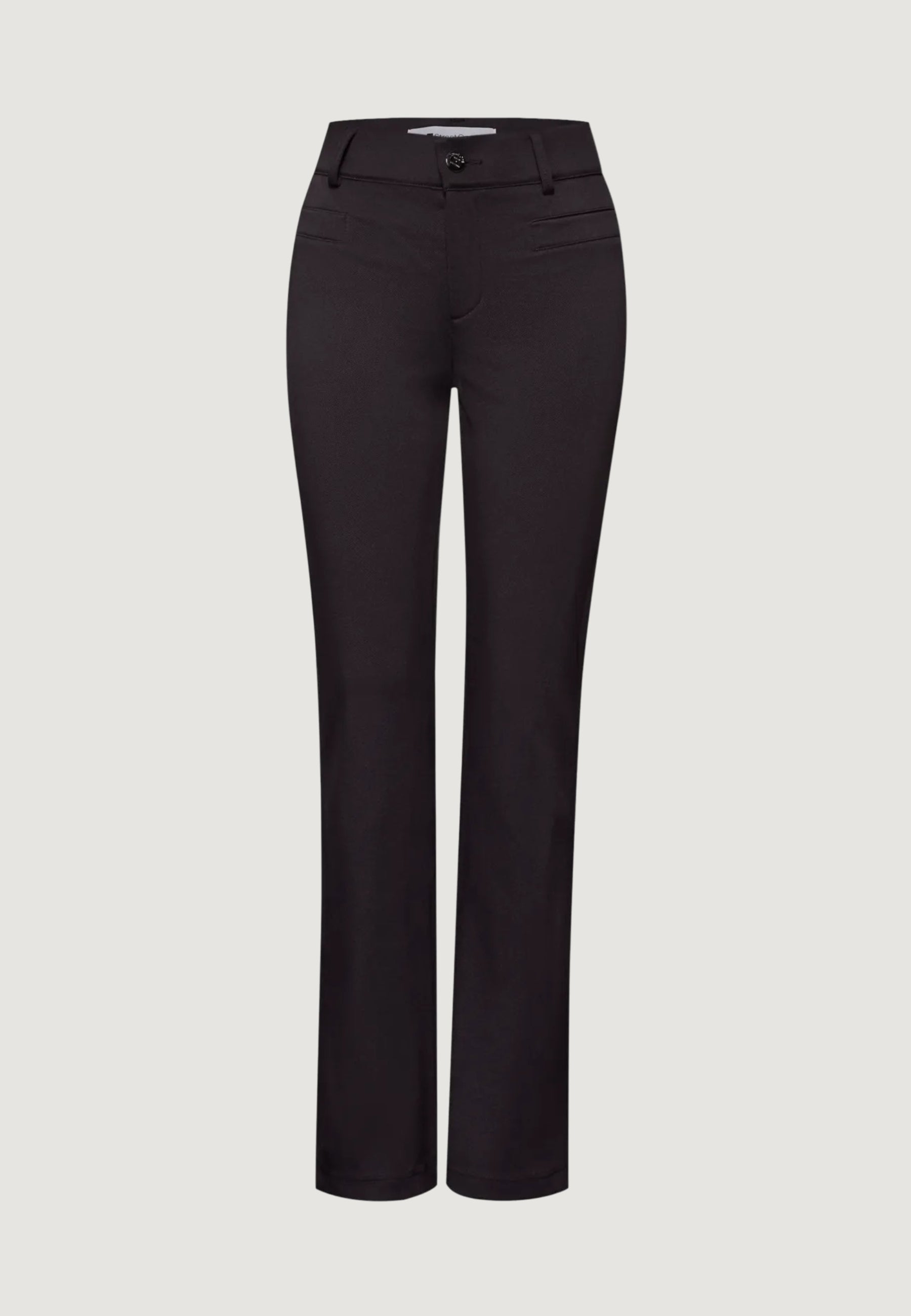 Pantaloni regular Street One Style_York Bootcut Techno Twill