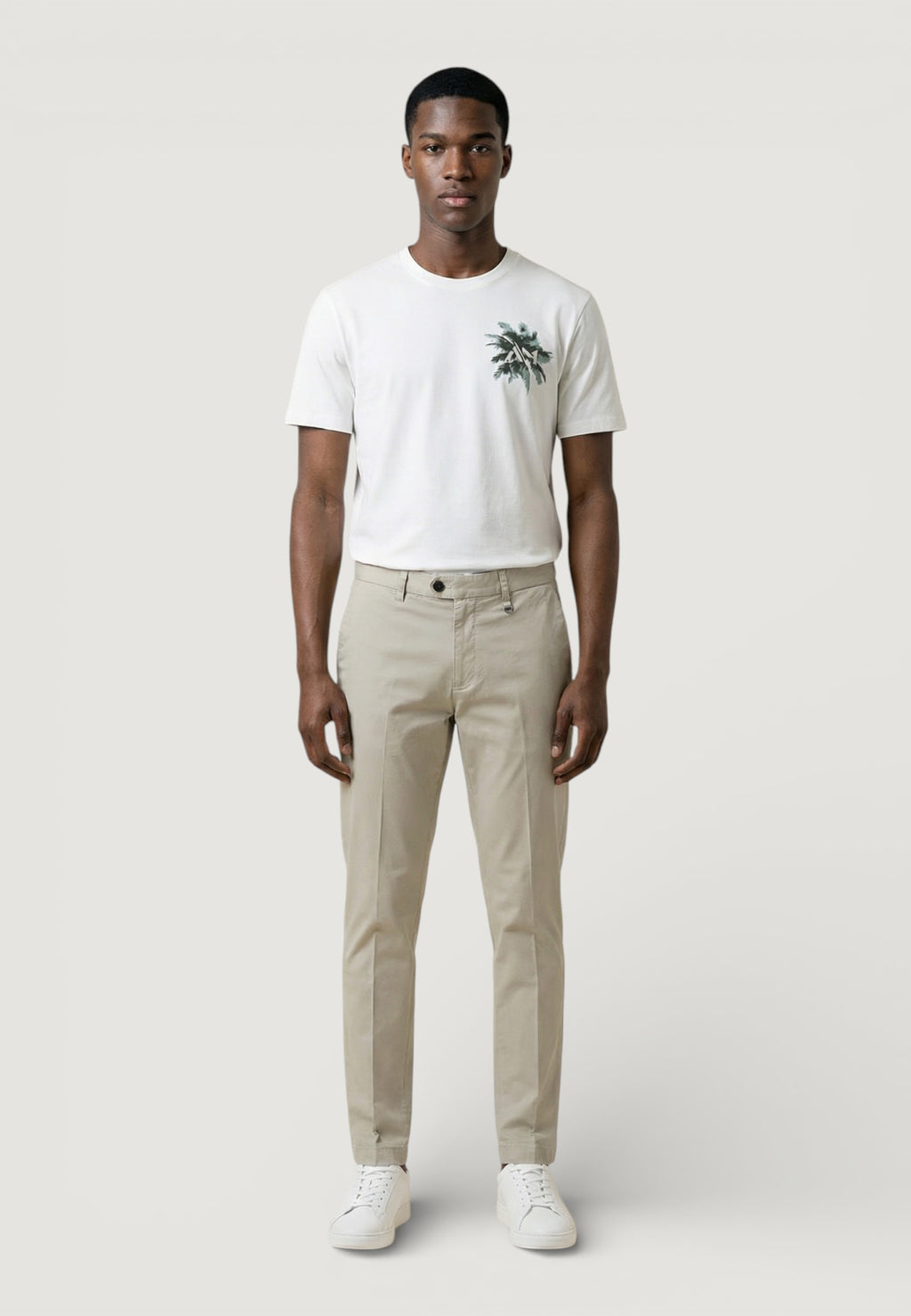 Skinny trousers Antony Morato MARK SLIM FIT WITH LOGOED RUBBER FLAG