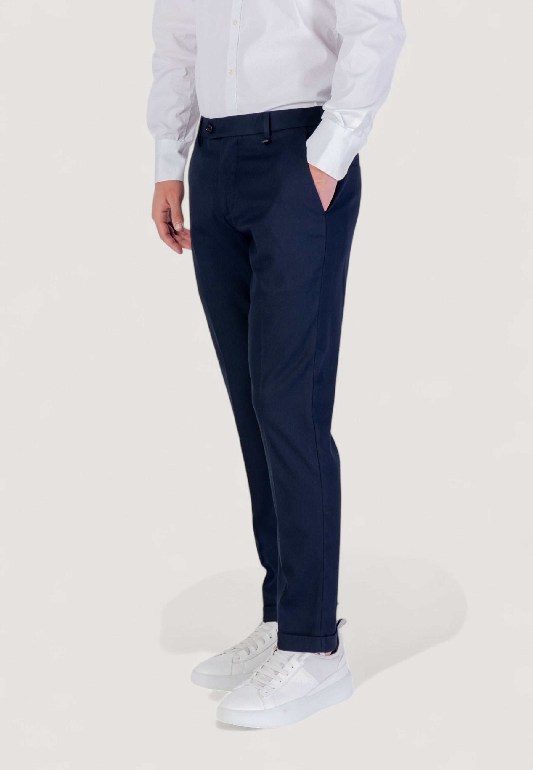 Pantaloni slim Antony Morato RAD SLIM ANKLE LENGHT FIT TWILL