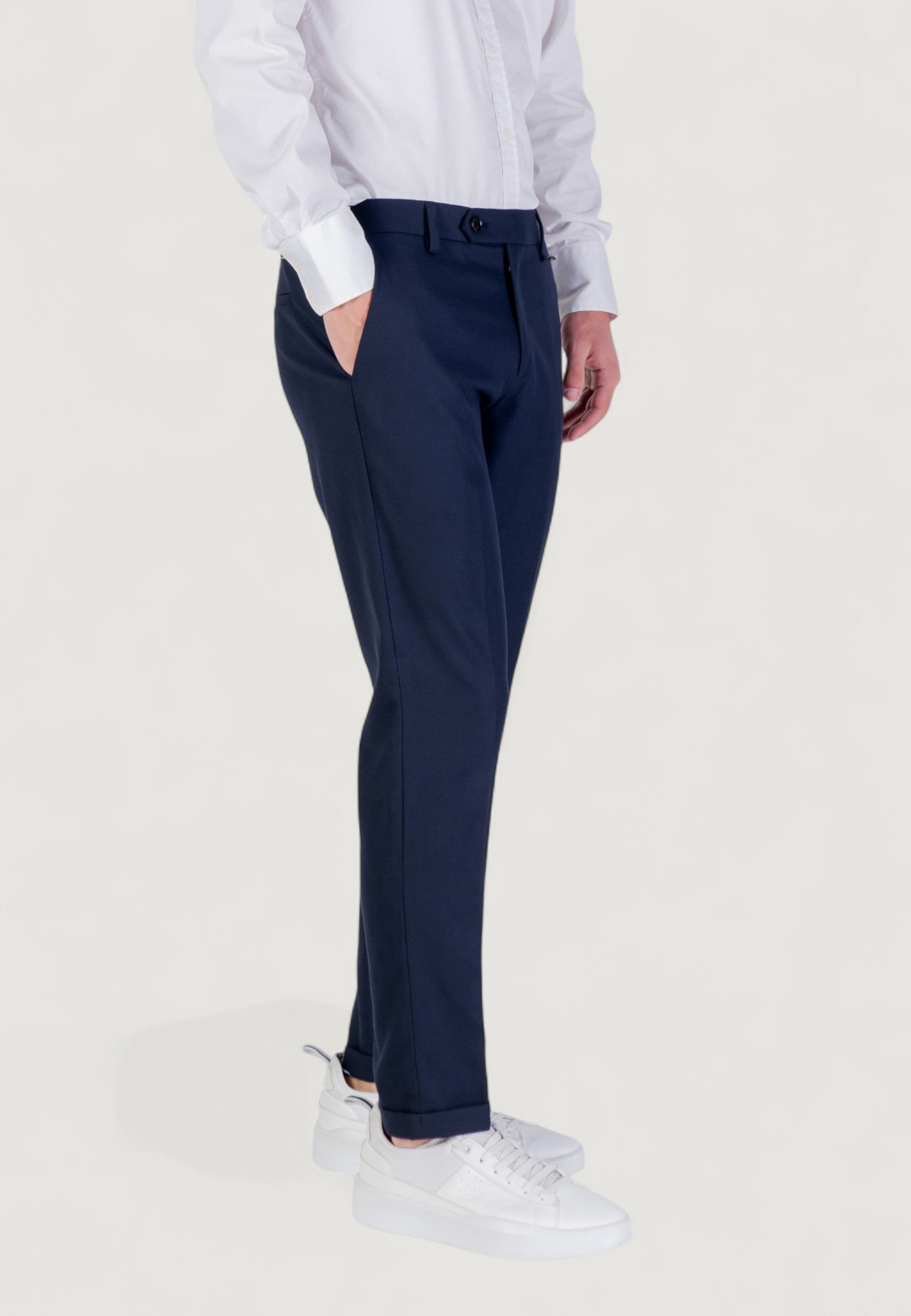 Pantaloni slim Antony Morato RAD SLIM ANKLE LENGHT FIT TWILL