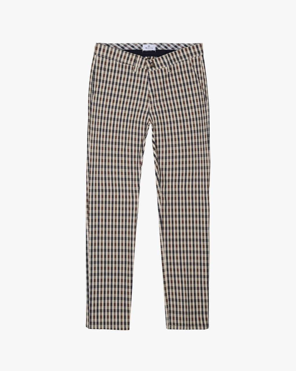 Pantaloni slim Aquascutum Active ICONIC CHINO PANT CLUB CHECK