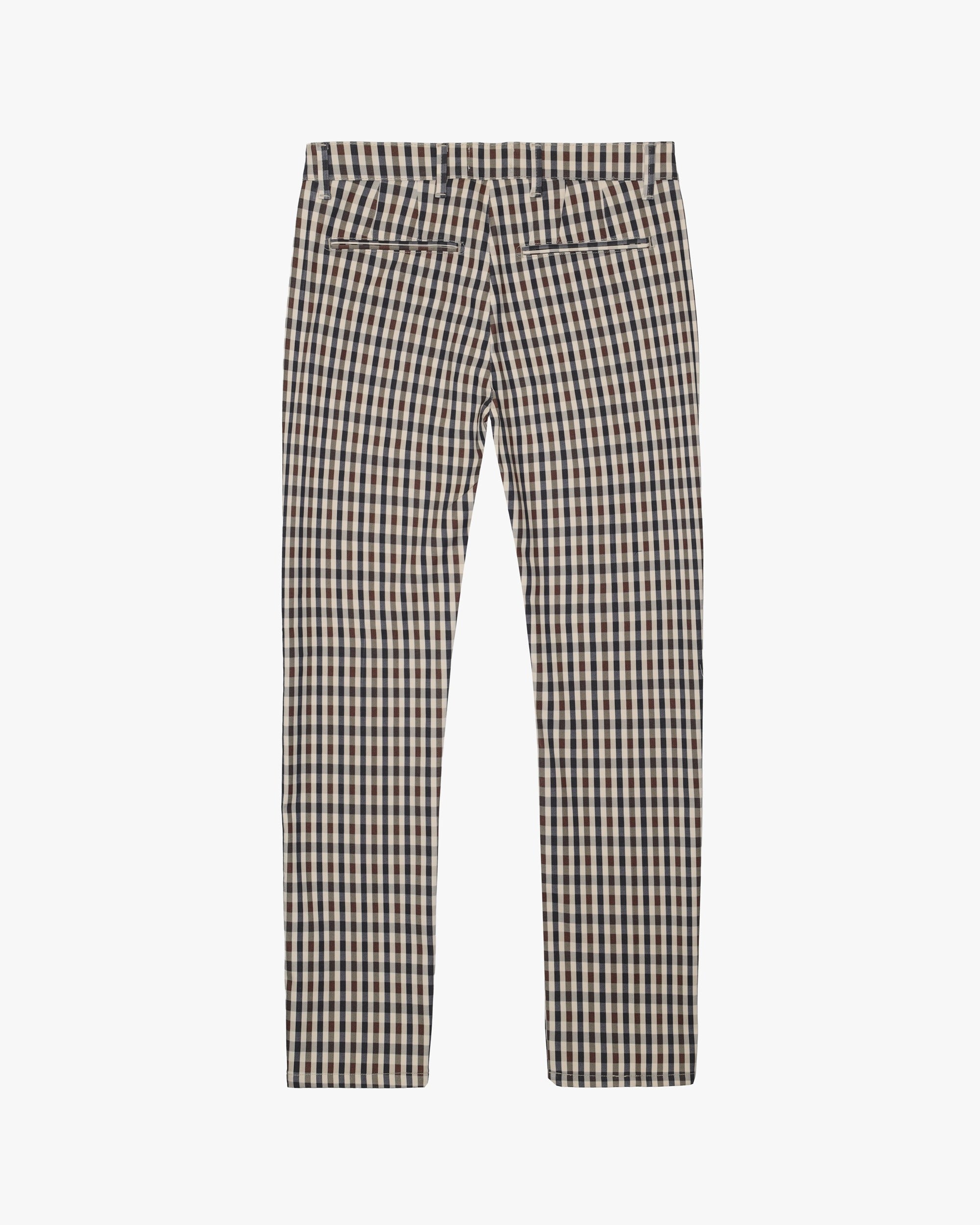 Pantaloni slim Aquascutum Active ICONIC CHINO PANT CLUB CHECK