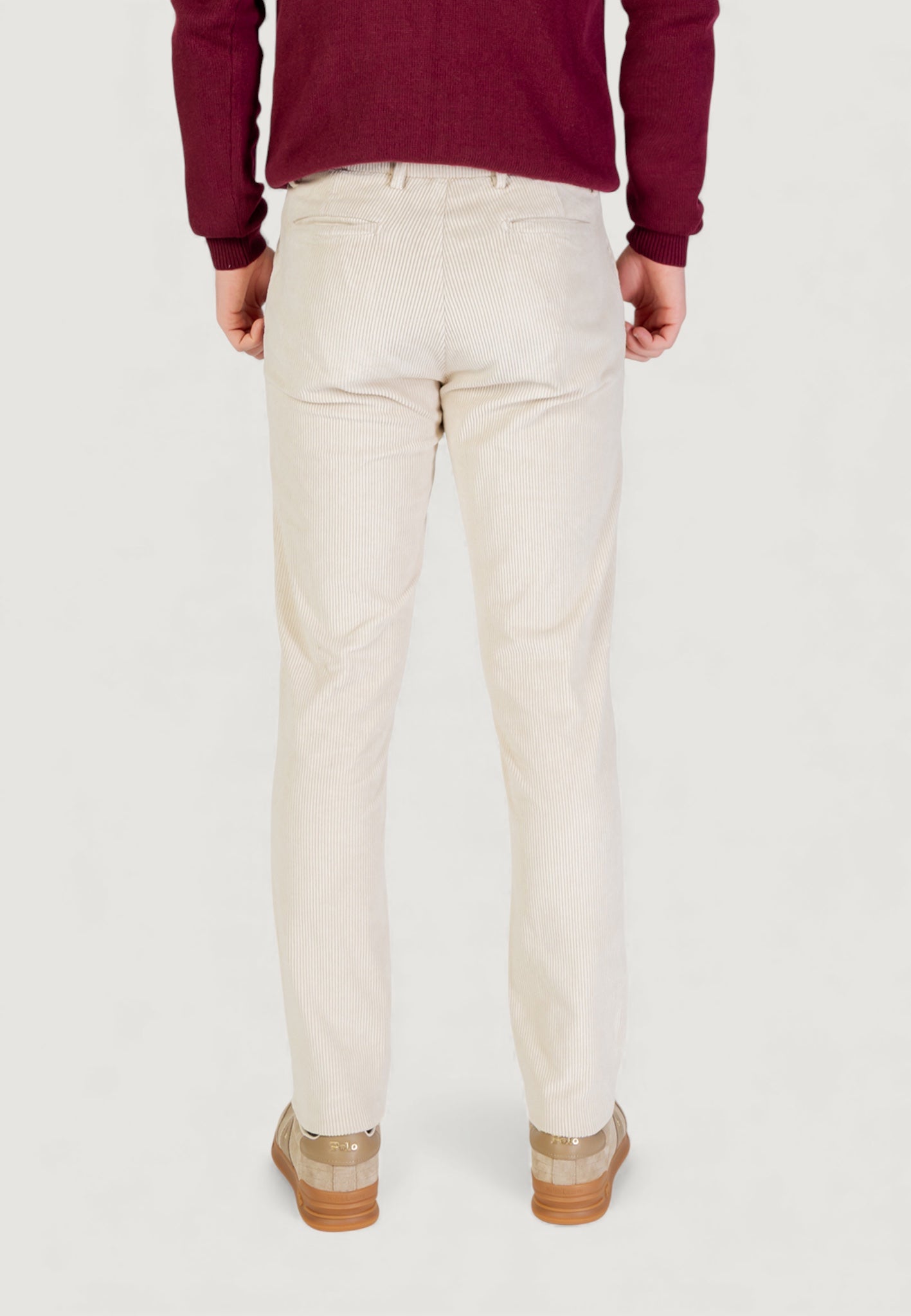Pantaloni Borghese Velluto - Regular Fit