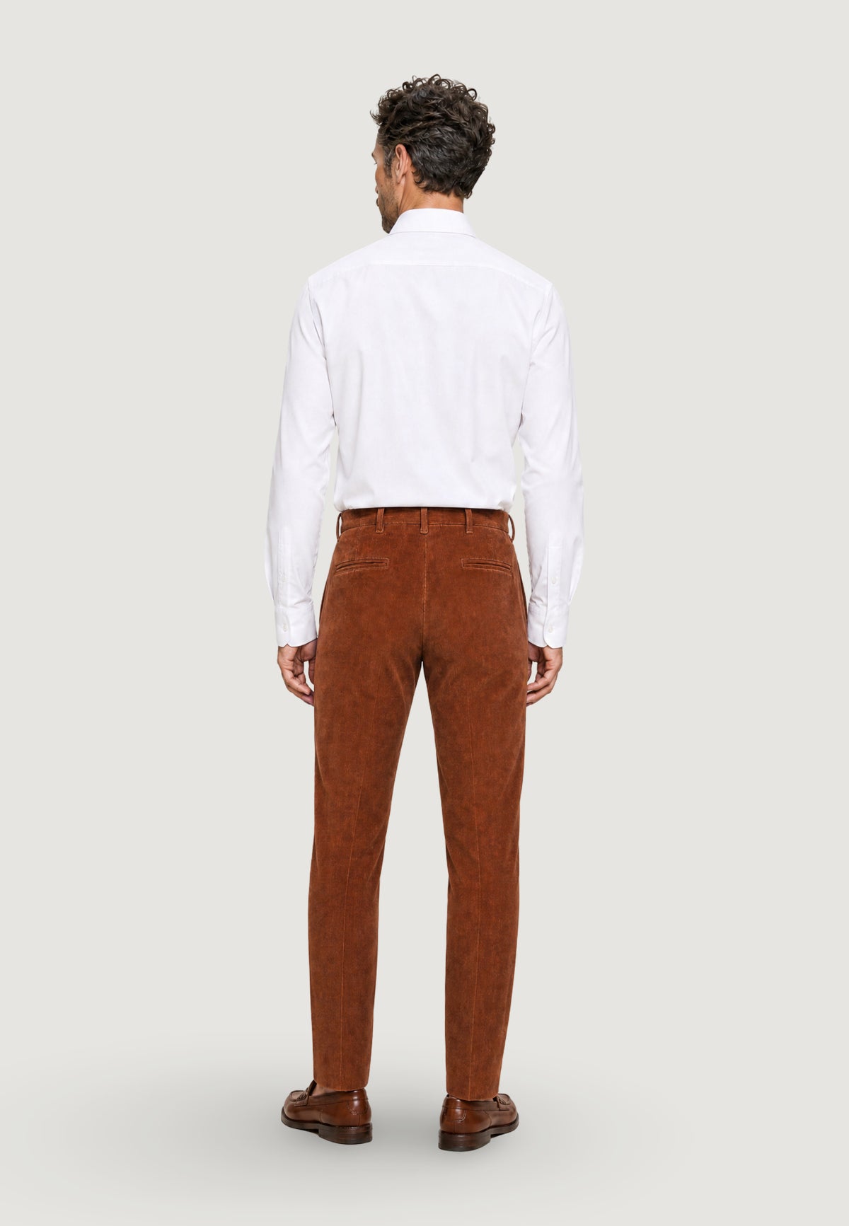 Pantaloni slim Borghese Aurelio