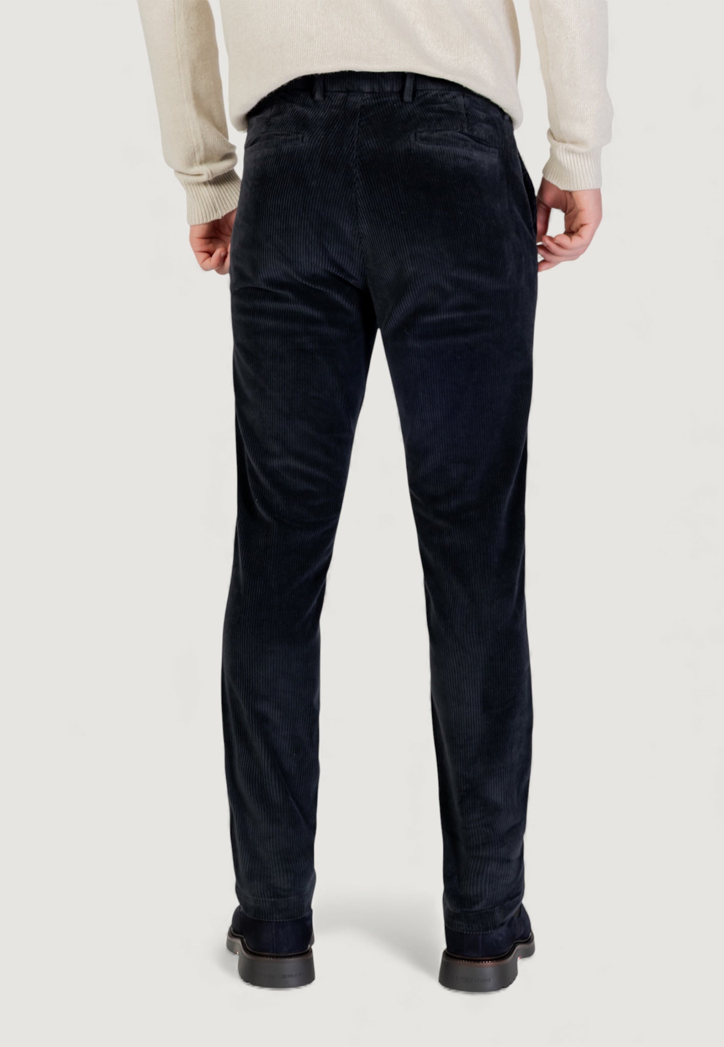 Pantaloni Borghese Velluto - Regular Fit