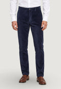Pantaloni slim Borghese Caligola pantalone velluto