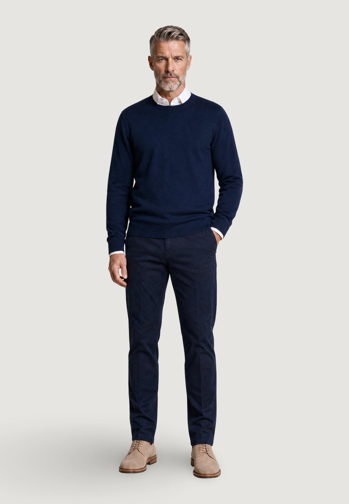 Trousers Borghese Domiziano - chino elegante