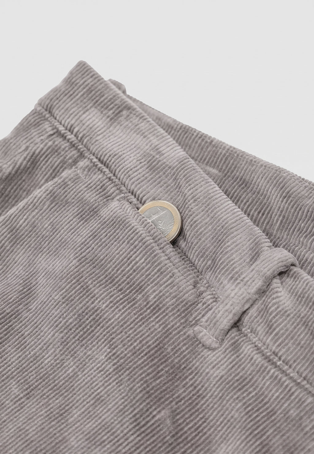 Pantaloni slim Borghese Aurelio - pantalone velluto a coste