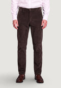 Pantaloni slim Borghese Caligola pantalone velluto