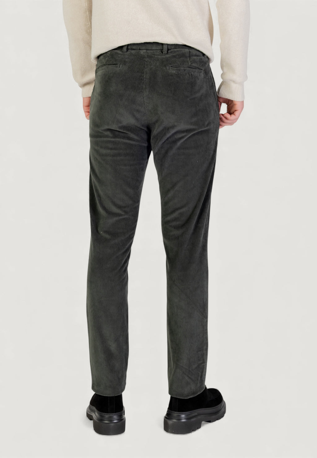 Pantaloni Borghese Velluto - Regular Fit