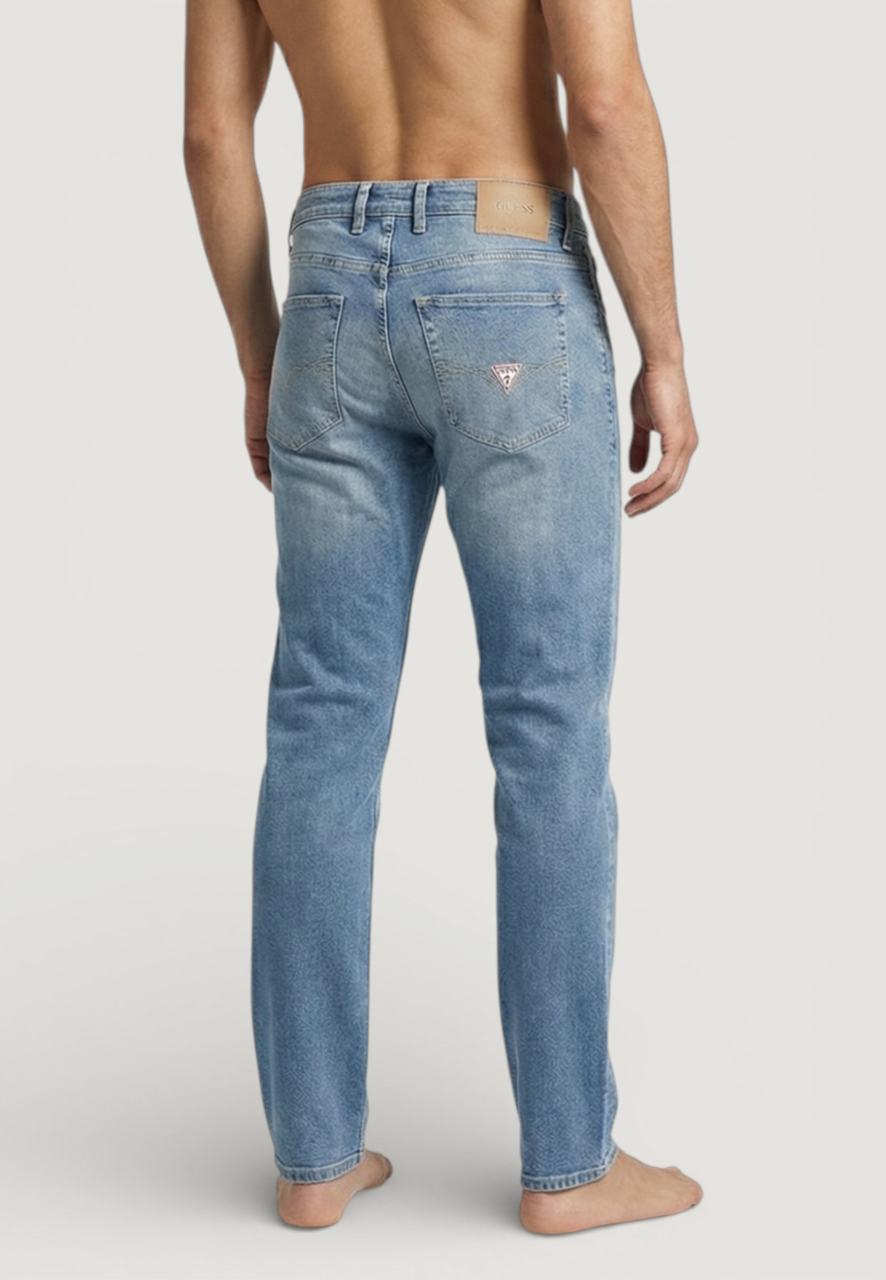 Pantaloni slim Guess FINNLEY