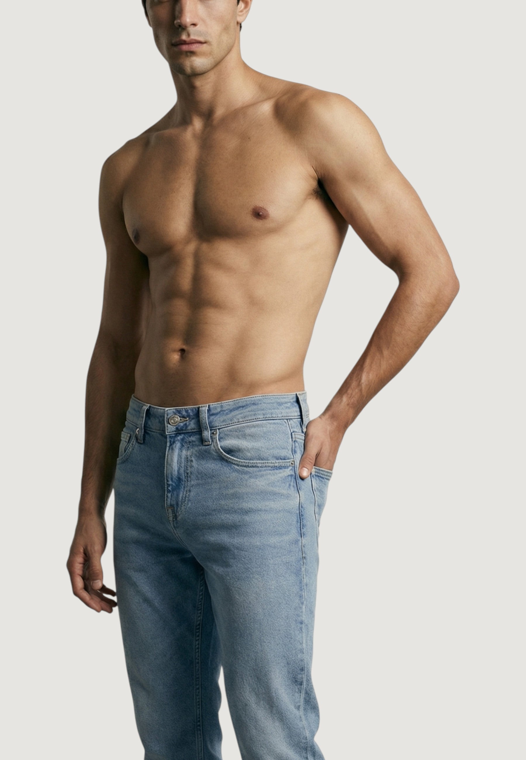 Pantaloni slim Guess FINNLEY