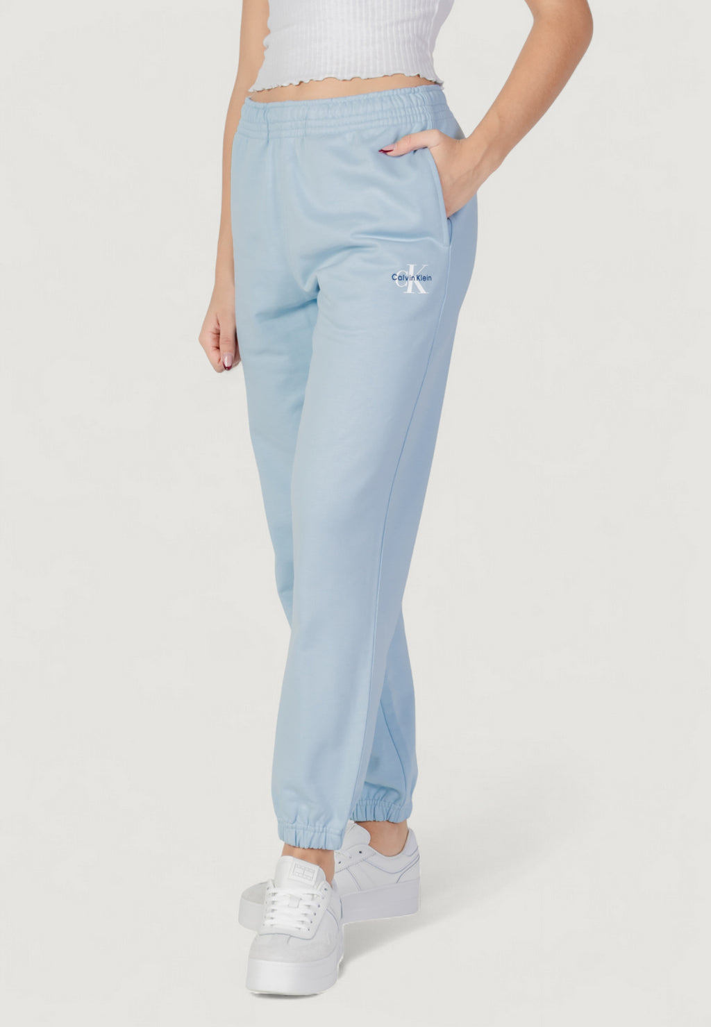 Pantaloni sportivi Calvin Klein Jeans MONOLOGO FRENCH TERR