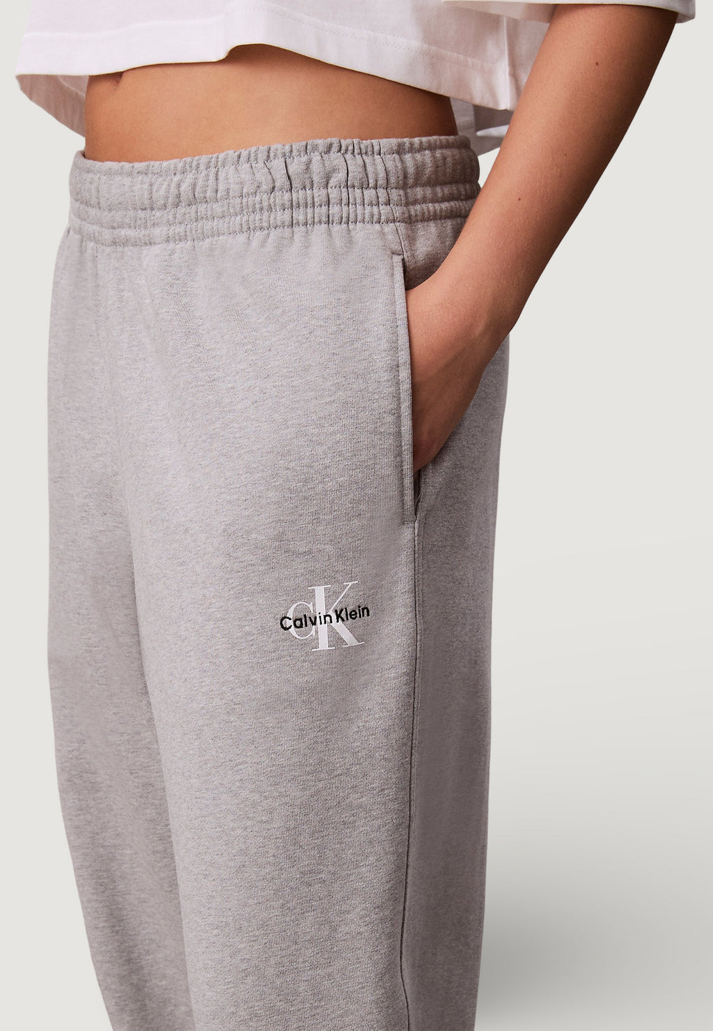 Pantaloni sportivi Calvin Klein Jeans MONOLOGO FRENCH TERR