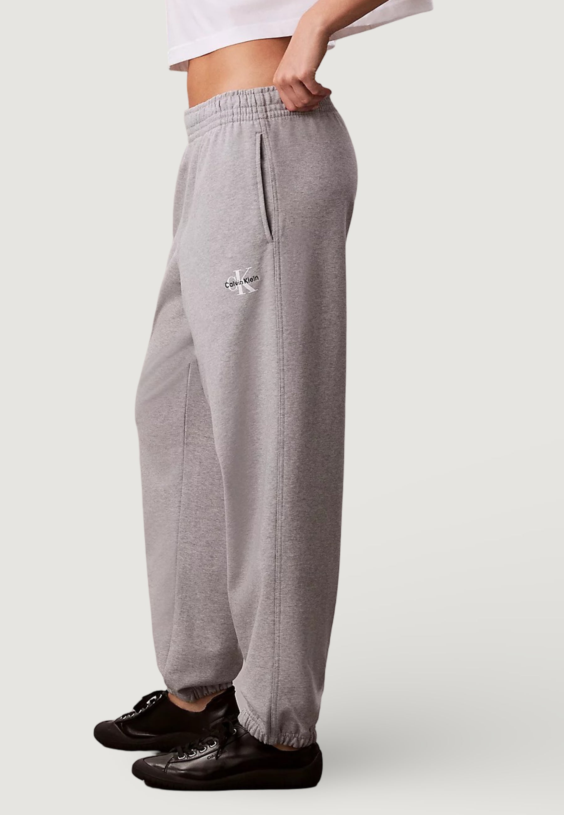 Pantaloni sportivi Calvin Klein Jeans MONOLOGO FRENCH TERR