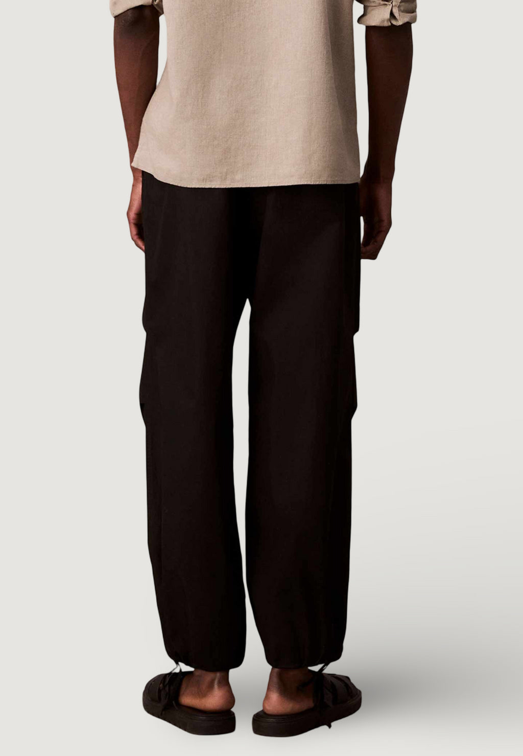 Pantaloni sportivi Calvin Klein Jeans COTTON NYLON DRAWSTR