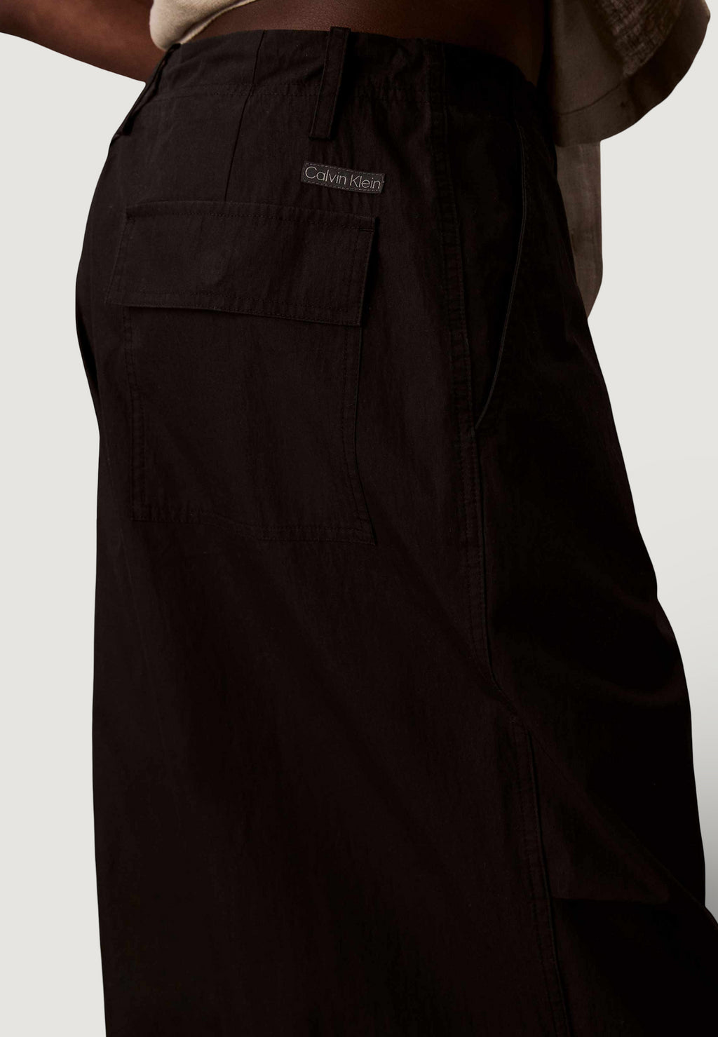 Pantaloni sportivi Calvin Klein Jeans COTTON NYLON DRAWSTR