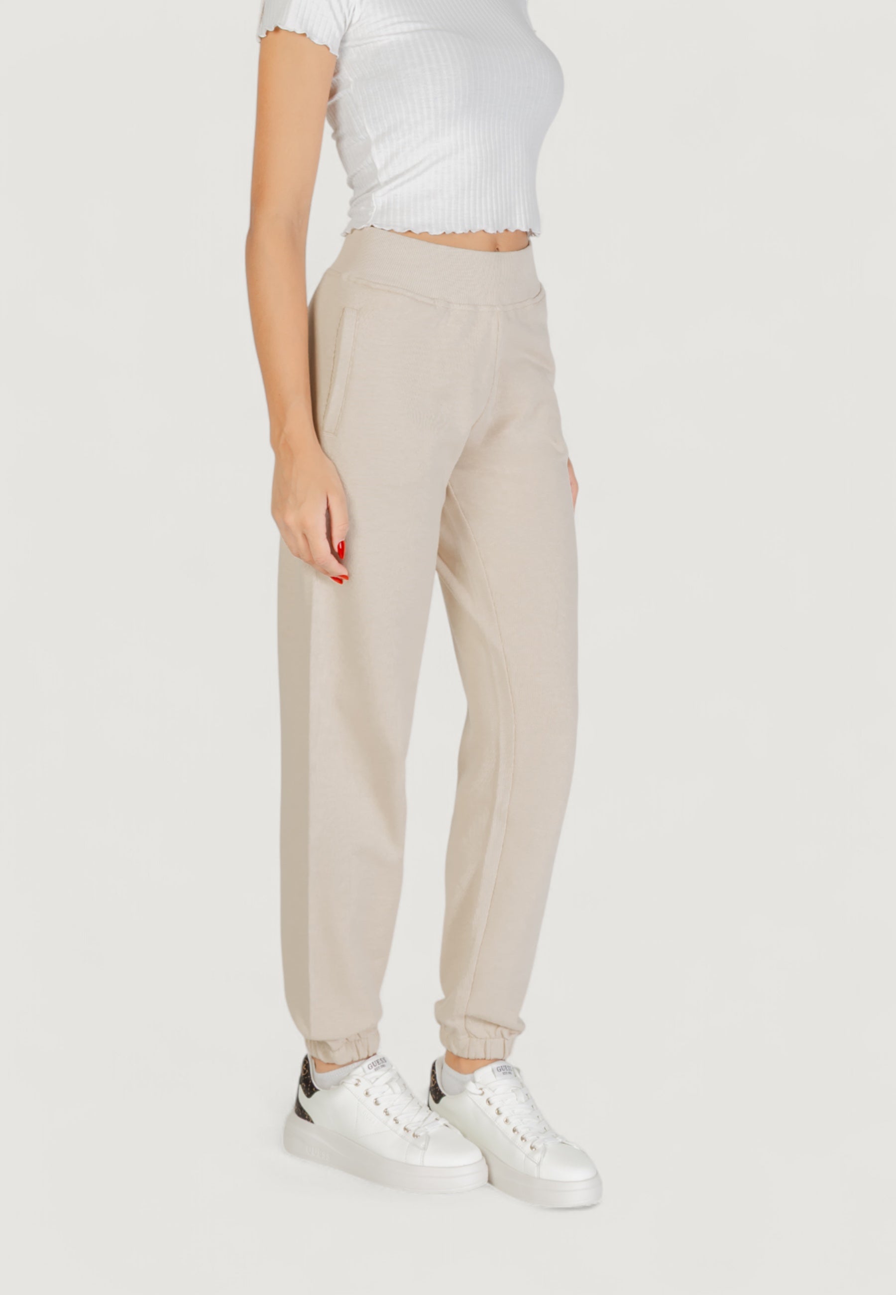Pantaloni sportivi Guess PRIMULA RHINESTONES JOGGER