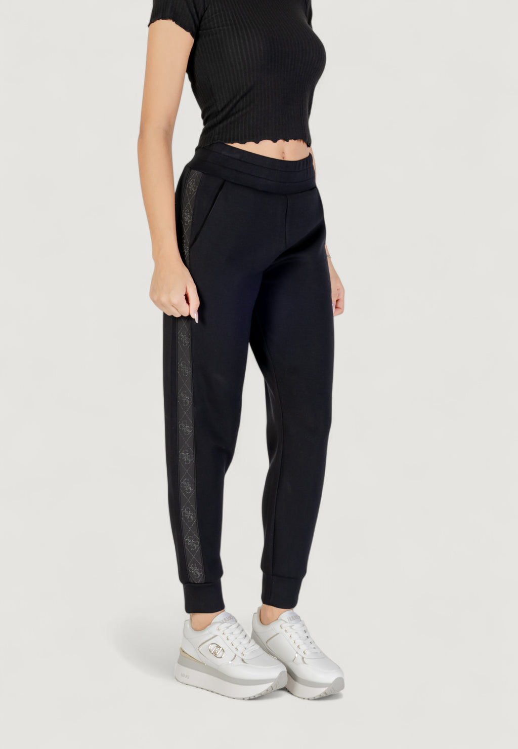 Pantaloni sportivi Guess NEW VICTOIRE SCUBA PANT
